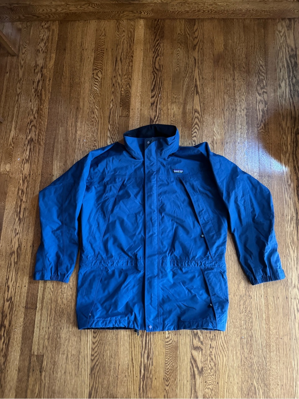 Patagonia Liquid Sky Gore-Tex Rain Jacket Men’s XL Navy Waterproof Outdoor Shell